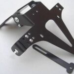 Motosiklet Naked Racing Üniversal Katlanır Plakalık Metal