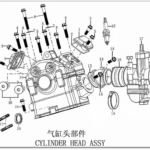 APACHİ 27-HP 4-V CROSS KARBÜRATÖR MANİFOLD ALİMİNYUM PARÇA