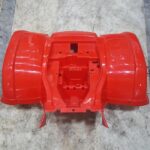 ATV 125-150-200 cc ARKA ÇAMURLUK ÇİFT FARLI MODEL KIRMIZI