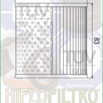 Hf126 Motosiklet Yağ Filtresi