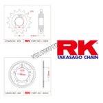 HONDA CB-650-F 2014 - 2016 RK ÖN ARKA DİŞLİ TAKIM