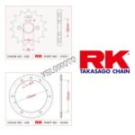 YAMAHA WR-125 R-X 2009 - 2016 RK ÖN ARKA DİŞLİ TAKIM