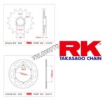 YAMAHA XTZ-660 TENERE 2008 - 2015 RK ÖN ARKA DİŞLİ TAKIM