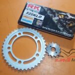 HONDA CRF-250-L ÖN ARKA DİŞLİ ZİNCİR TAKIM RK ZİNCİR KLO
