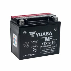 YUASA KAWASAKI HONDA HYOSUNG SYM SUZUKI YAMAHA VESPA YTX12-BS MOTOSİKLET AKÜSÜ