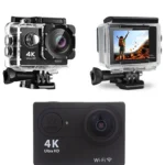 4k Ultra Hd 170 Derece Wifi Aksiyon Kamera 18 Aparatlı 4k 30 Fps 16 Mp.