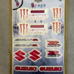 SUZUKİ MOTOSİKLET STICKER