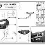 Kappa KM5 Universal Alt Tabla Çanta Taşıyıcı  (Monokey)