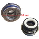 Motosiklet Modellere Uyumlu Devirdaim Mil Keçesi (Kömürü) 30 mm