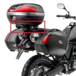 Yamaha XT 660 Z Tenere (08>16) Arka Çanta Taşıyıcısı + Alt Tabla (Givi E333)