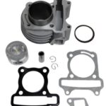 Scooter 50 cc 80 cc Dönüş Silindir Piston Sekman Set Takım 47mm