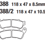 HONDA CBR 250 SUZUKI VLR 1800 DİSK FREN BALATASI FA388