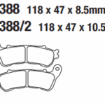 HONDA CBR 250 SUZUKI VLR 1800 DİSK FREN BALATASI FA388