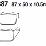 HARLEY DAVIDSON EBC DİSK FREN BALATASI YARI SİNTER FA387V