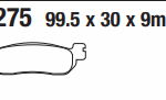BRENTA MOTOSİKLET DİSK FREN BALATASI SİNTER FA275-FT4022