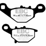 MOTOSİKLET DİSK FREN BALATASI FA396