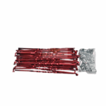 CG ARKA JANT TELİ BURGULU KIRMIZI 170X4 MM (90 DERECE)
