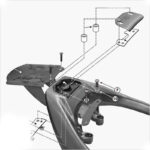 GİVİ SYM JOYMAX EVO 300 250 ARKA ÇANTA DEMİRİ