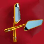 Universal Cnc Naked Modifiye Ayna (Gold)