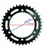 Honda Cbr 250 R Oem Arka Aktarma Dişlisi (38-T)