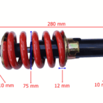 SUZUKİ SATRIA F150 ARKA AMORTİSÖR 280 mm