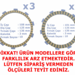 KTM DUKE 250 /390 RC 250 /390 DEBRİYAJ BALATA TAKIM 6'LI