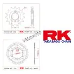 YAMAHA YZF-R1 2006 - 2008 RK ÖN ARKA DİŞLİ TAKIM
